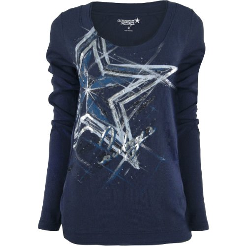 Dallas Cowboys Women's Edith Long Sleeve Thermal Top Large