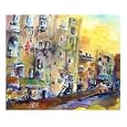Savannah Georgia River Street Cityscape Places Giclee Poster Print by Ginette Callaway, 24x20