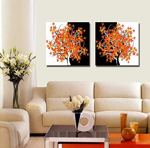 Abstract Trees under Black&White HD Giclee Art Print on Top Quality Canvas Modern Home Wall Painting Decor Art