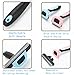 Pets Dog and Cat Grooming Brush For Shedding, Ideal Deshedding Tool, Best Long and Short Hair Slicker Brush, Reduces Loose Fur, Promotes Healthy Coat, Pack of 2 (Blue and Pink)