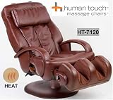 Human Touch Leather Massage Chair - Chocolate (HT-7120)