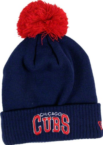 Chicago Cubs New Era Chalk Up Cuffed Knit Hat