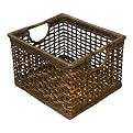 Brown Small Milkcrate Set of 2