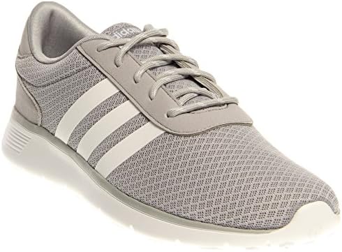 Adidas NEO Women's Lite Racer Running Shoe,Clear Onix/Running White/Running White,9 M US