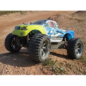 1:10 Monster Truck Nitro Powered Off-Road 4WD remote controlled RTR