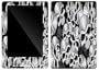 Skulls Design Protective Gel Skin for Amazon Kindle DX