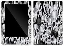 Skulls Design Protective Gel Skin for Amazon Kindle DX