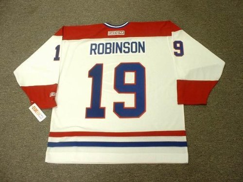LARRY ROBINSON Montreal Canadiens 1986 CCM Throwback Home NHL Hockey Jersey