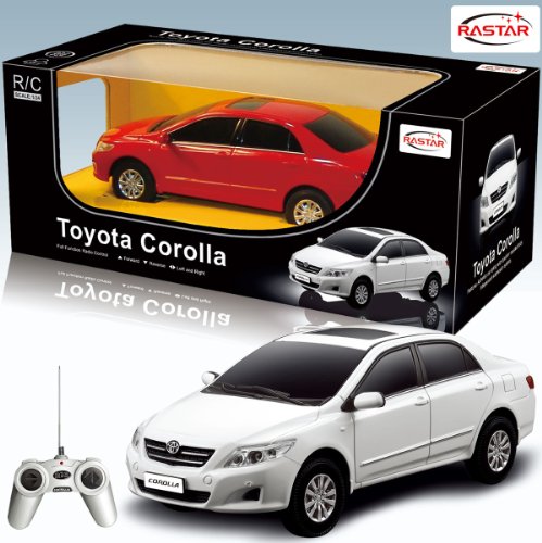 Scale: 1:24 Toyota Corolla Radio Remote Control Model Car R/C RTR (Colors Vary)