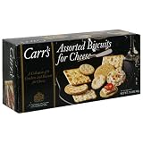 Carr's Assorted Biscuit Selection (Table Water, Wheat, Original, Graham, Stone Wheat, Vegetable), 8.8-Ounce Boxes (Pack of 6)