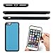iPhone 7 Case, iPhone 7 Zipper Wallet Case, Pasonomi PU Leather Protective Shell Detachable Folio Flip Holster Carrying Case with Strap and Card Holder for iPhone 7 (Blue)