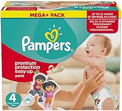 Pampers Windeln Easy up Gr. 4 Maxi 8-15 kg Mega plus Pack, 1er Pack (1 x 96 St&uuml;ck)