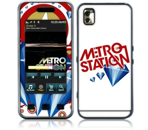  Music Skins MS-MSTA10020 Samsung Instinct- SPH-M800- Metro Station- Captain America Skin