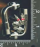 NEW, 2, AMERICAN MADE, TIRE VALVE EXTENSIONS, with, VALVE CORES, &, VALVE CORE REMOVERS, 90 DEGREE BEND, for, ANY, STANDARD SIZED, STEM, or, TUBE, VALVE, CAP, TUBES, VALVES, EXTENSION, are, RUST RESISTANT, VALVE, REGID-METAL, for, HARD TO REACH PLACES, on, YOUR, MOTOR HOMES, SEMIS, BUSES, TRUCKS, MOTORCYCLES, CARS, RV'S, LAWN MOWERS, TRACTORS, DUAL TIRES, GO CARTS, for BETTER HANDING, BOTTLE, BOTTLES,