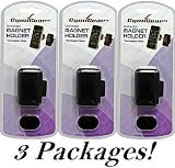 CyonGear Brand Retail Packaged Universal Cell Phone / GPS / MP3 Magnetic Car Dash Mount Holder - Black [3 PACK]