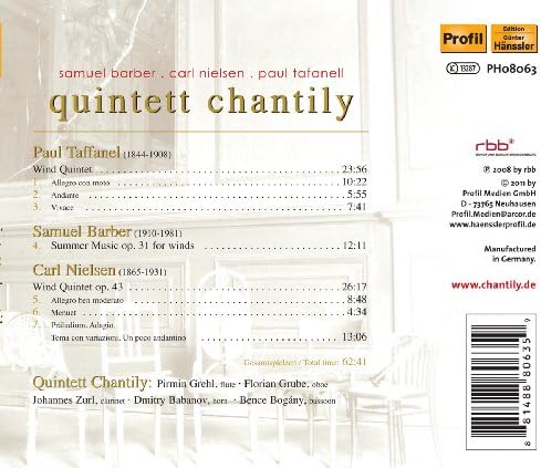 Quintet Chantily