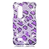 Talon Full Diamond Bling Snap on Hard Shell Case for LG Thrill 4G / Optimus ....