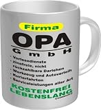 Produkt-Bild: Rahmenlos&reg; Kaffeebecher - Firma Opa GmbH - Fun Tasse Vatertag Vater
