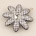 Vignette Pinwheel - Cubitas Picabia Collection (Hand-set Swarovski Crystals, Hair Pin)