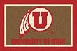 Utah Utes 7' 8" x 10' 9" Team Spirit Area Rug