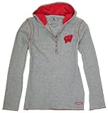 Wisconsin Badgers -Women's- Impulse Thermal Long Sleeve Button Up Top