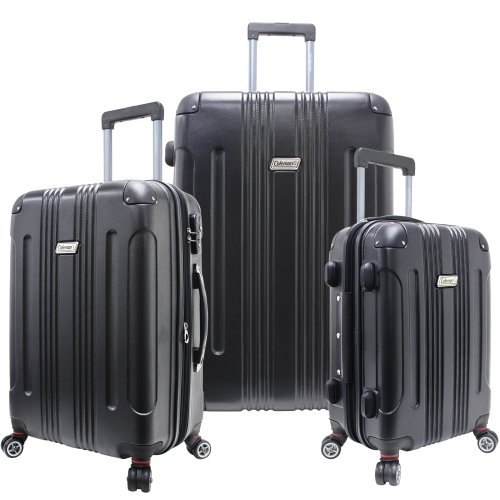 Travelers Choice  Torino 3 Piece Hard Case Luggage Set Expandable onSale