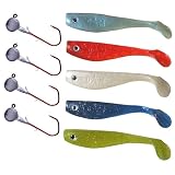 DAM Shad Sortiment Zander mit Rundkopf Jighaken
