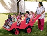 Angeles FB65XX Six Passenger Bye-Bye Baby Buggy with Fat Tires Complete Set