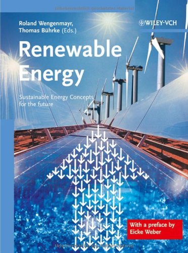 Renewable Energy: Sustainable Energy Concepts for the Future