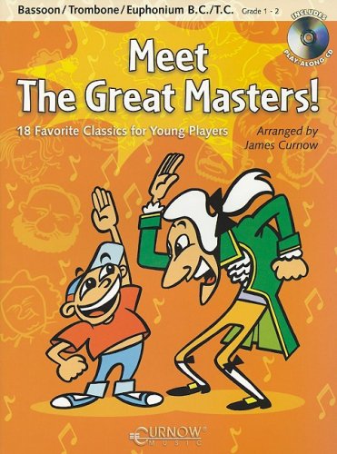 Meet the Great Masters!: Bassoon/Trombone/Euphonium B.C./T.C. - Grade 1-2