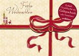 Produkt-Bild: Geldgesch.Weihn.(creme): Mini-Umschlag mit K&auml;rtchen f&uuml;r ein Geldgeschenk oder Gutschein