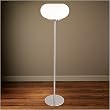 LumiSource Lollipop Floor Lamp, White
