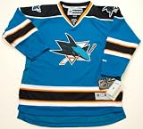 NHL Youth San Jose Sharks Team Color Premier Jersey - R58Hxbrr (Teal, Large/X-Large)