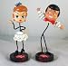I Love Lucy & Desi Stick Figure Stick Figure Bobble Head Set Episode 3 Polyresin_s-1
