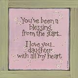 You've Been A Blessing PREMIUM GRADE Rolled CANVAS Art Print Karen Tribett 12x12