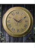 Ancient Stone Garden Clock Outdoor Living
