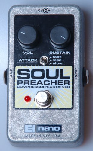MusicalInstruments: Electro Harmonix Soul Preacher Compressor/Sustainer Pedal
