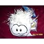 Disney Club Penguin 4 Inch Series 3 Plush Puffle White [Includes Coin with Code!]