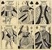 Alfred Crowquill (Caricature Playing: Jack, Queen, King (Spades), jack, queen, king (...