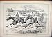1884 Horse Racing Training Countryside Antique Print