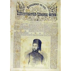 1853 Redschid-Pacha Turkish Minister Foreign Affairs