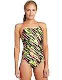 Speedo Women's Flipturns Blamo Camo Endurance Lite Super Back Performance Swimsuit