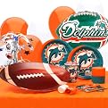 Miami Dolphins Deluxe Party Kit - 8 guests