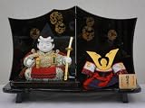 五月人形木目込み子供大将 大里彩作 木目込平飾り 6-8328