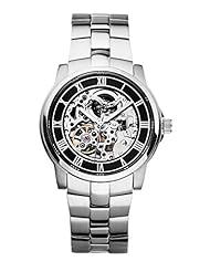 Watch: Kenneth Cole New York Mens KC3828 Automatic Gunmetal Ion-Plated Bracelet Watch - Kenneth Cole New York