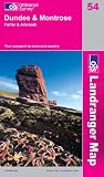 Ordnance Survey Landranger Map 54 ~ Dundee & Montrose (Folded Paper Version) with free distance ruler
