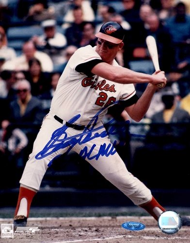 TRISTAR Boog Powell Autographed Baltimore Orioles 8x10 Photo Inscribed: 70 AL MVP