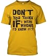 Don´t you think
