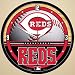 Cincinnati Reds Half Ball Wall Clock