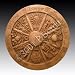 DRYAD DESIGN SMALL WHEEL OF THE YEAR WOOD FINISH